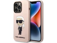 Karl Lagerfeld Veske Karl Lagerfeld Klhcp14xsnikbcp Apple Iphone 14 Pro Max Hardcase Rosa/Rosa Silikon Ikonik