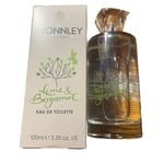 New Bronnley England Lime & Bergamot Eau De Toilette 100ml Boxed Discontinued