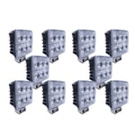 10-pack NIZLED W36RF Arbetsbelysning 36W (4200 lumen), arbetsljuspaket