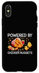 Coque pour iPhone X/XS Funny I Love Chicken Nuggets, joli jeu de mots sur le poulet