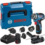 Perceuse-visseuse Bosch Professional GSR 12V-35 FC + 2 batteries 3,0 Ah 12V + Chargeur GAL 12V-40 - Couple 35Nm - 06019H3008