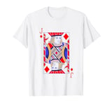 Jack of Diamonds Deck of Cards Team Easy Halloween Costume T-Shirt