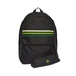 Ryggsäck adidas Classic Horizontal 3-Stripes Backpack HY0743 Svart