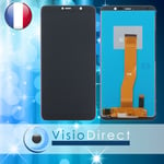 Vitre Tactile + Ecran LCD pour telephone portable Wiko Y80 5.5" NOIR