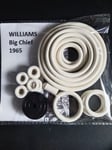 Kit Elastiques Flipper - BIG CHIEF - 1965 - WILLIAMS - Pinball Rubber Kit