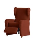 Eysa Dorian bi-élastique Relax Housse de Fauteuil Couleur 9-Orange, Chenille, 37x9x29 cm