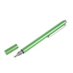 Kapacitiv Touch/stylus pen - Med Precision Disk Grön