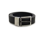 Fashion Belt JOHN RICHMOND Men Leather Reversible Black-Blue - JR-C03-BLABL-115