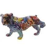 Alexandra House Living Figurine décorative Multicolore en Plastique pour Chien 28 x 18 x 18 cm