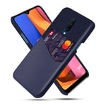 OnePlus Bofink 7T Pro Card Kuoret - Sininen Tummansininen