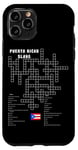 iPhone 11 Pro Puerto Rican Slang Crossword Puzzle Fun Case