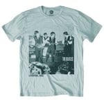 The Beatles Men's Cavern 1962 T-Shirt, Grey, Large