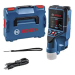 Détecteur mural Bosch Professional D-Tect 200 C + L-BOXX + dragonne Bosch Radar Technology (sans batterie ni chargeur) - 0601081608