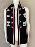 TOMMY HILFIGER REVERSIBLE PREP SCARF DOUBLE LAYERED RETAIL £75 BNWT