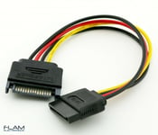 Adaptateur alim SATA femelle vers male / Female to Male SATA Adapter power cable