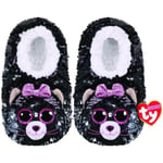 Ty Kiki CAT Slipper Socks Sequin Size Small