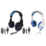 SOYTO SY830MV Game Headsets Adjustable Volume Support Mic Mute USB Headsets BST