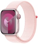 Apple Watch Series 9 GPS+Cellular 41mm Light Pink Sport Loop One Size