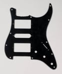 ALLPARTS PG-0994-033 H-S-H Black Pickguard for Stratocaster 