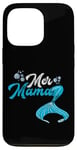 Coque pour iPhone 13 Pro Mer Mama Fête des Mères Sirènes Mère