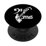 Guitare basse Jazz Musicien PopSockets PopGrip Adhésif