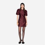 Marie Dress - Bordeaux