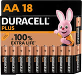 Duracell Plus AA Batteries (18 Pack) - Alkaline 1.5V Brand New