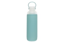 Vattenflaska i glas 500 ml Blå
