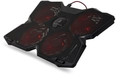 SureFire Bora Gaming Laptop Cooling Pad - Röd