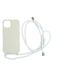 Mobile Origin Lanyard Case - light grey - iPhone 14