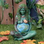 Mother Earth Resin Statue Figure Gaia Pregnant Goddess Te Fiti Ornament New