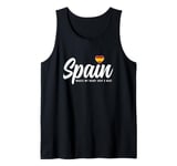 Spanish Souvenirs Makes My Heart Skip A Beat I Love Spain Tank Top