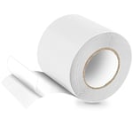 PVC Ruban de Bâche, Ruban de Réparation pour Bâches en Tissu, Patchs de Bâche, 5M*8CM, pour Bâche de Camion, Auvent, Tente, blanc