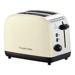 Russell Hobbs Long Slot 2 Slice Toaster. Cream, 26551