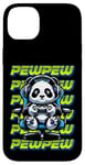 Coque pour iPhone 14 Plus Graphique de jeu vidéo Panda Pew pour hommes, garçons, femmes, enfants