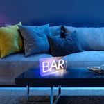 Leuchten Direkt LED-pöytävalaisin Neon Bar, USB