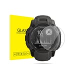 Skärmskydd i härdat glas för Smartwatch (2-pack) Garmin Instinct 2X