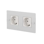 Buster + Punch - EU 2G Socket Schuko Type F White - Hvit