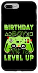 Coque pour iPhone 7 Plus/8 Plus Jeu vidéo Level Up Birthday Boy