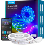 Govee Smart Wi-Fi + Bluetooth RGB LED Strip Lights 2x5m - Hvit