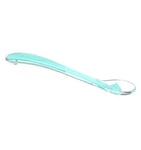 BabyOno Cuillère souple en silicone pour le sourire de bébé - Bleu