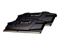 G.Skill Ripjaws V - Ddr4 - Sats - 32 Gb: 2 X 16 Gb - Dimm 288-Pin - 4400 Mhz / Pc4-35200 - Cl19 - 1.5 V - Ej Buffrad - Icke Ecc - Classic Black