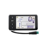 500C écran LCD compteur de vitesse, pour vélo électrique BAFANG/YOSEPOWER Moteur