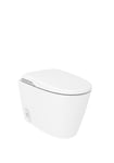 Roca A803105001 - In-Wash® Badge avec In-Tank® - Smart toilet adossé au mur Rimless avec réservoir intégré avec couvercle et siège chauffé - Prise réseau nécessaire.