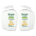 Simple Womens Sensitive Skin Expert Moisturising handwash with Chamomile oil,6pk 250ml - NA - One Size