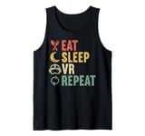 Virtual Reality Athlete Funny VR Gamer Console Headset Tank Top