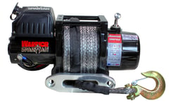 Warrior Winches Spartan 6000 Vinsch, 12V Armortek syntet