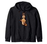 Scrat Squirrel And Acorn Ice Age Animation Zip Hoodie