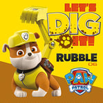 Pyramid International Paw Patrol (Rubble) -Canvas Print 30 x 30cm, Wood, Multi-Colour, 30 x 30 x 1.3 cm