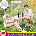 Folding Camping Table Picnic Portable Party BBQ Aluminium Tables Indoor Outdoor